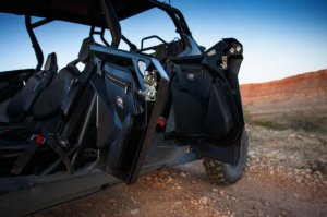Polaris RZR PRO R4 Storage Bag - Rear - PRP Seats - Rear Door Bags - Black - `20-`24